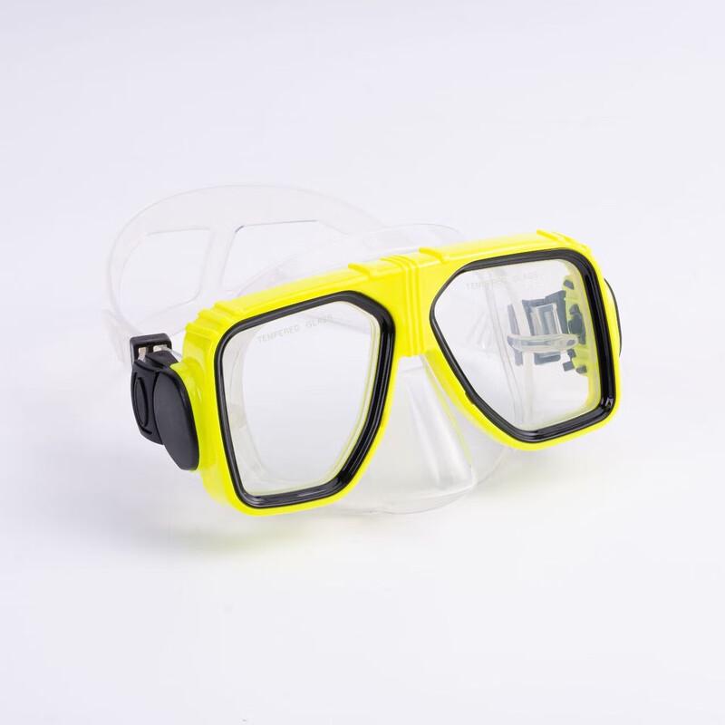 YBLKJ Adult Anti-Fog HD Silicone Diving Mask