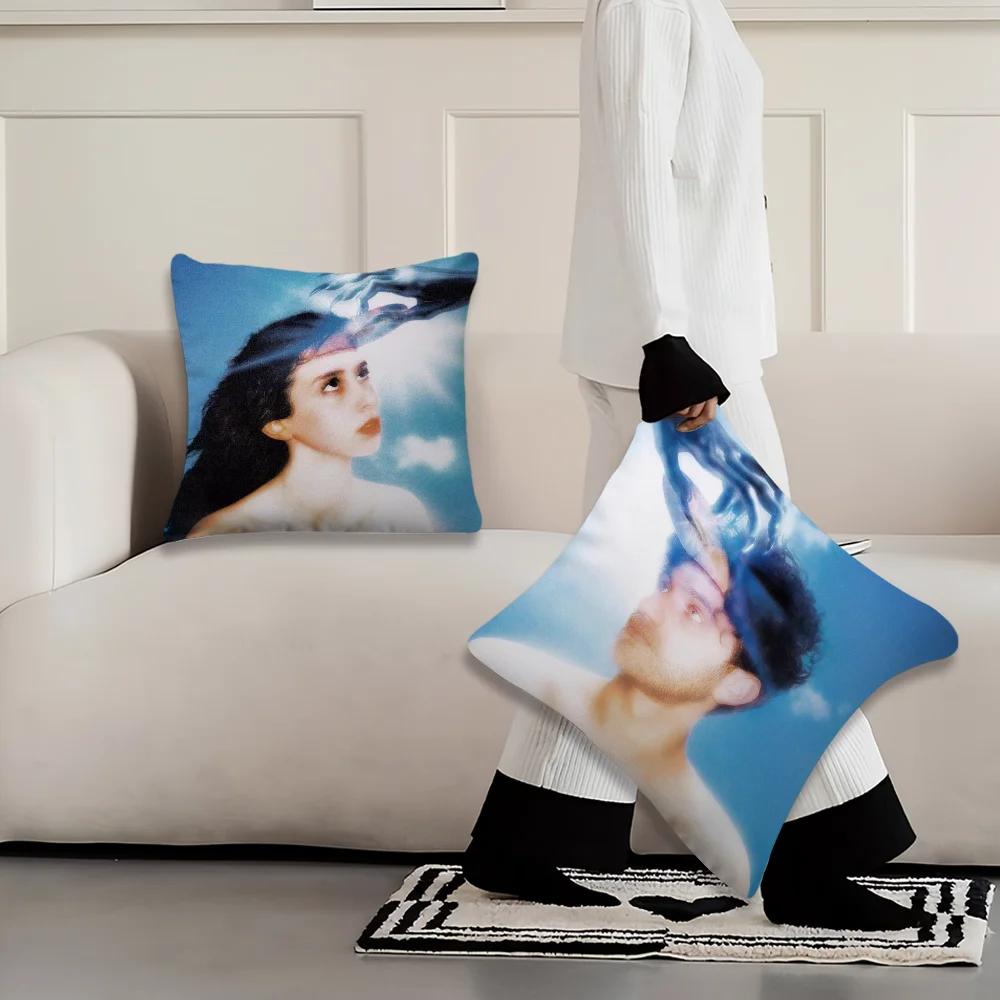 Singer Magdalena Bay cushion cover Cushion Room Bedroom Headboard Sofa Living Backrest Nap Time Pillow Case