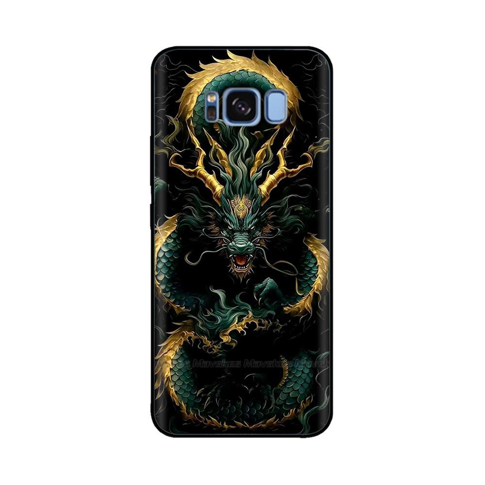 For Samsung Galaxy S8 Plus Phone Case Heart-Butterfly Funda For Samsung S8 S8Plus Cases Liquid Silicone Bumper GalaxyS8 Shells