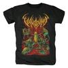 Mens and Womens Cotton Hiphop Vulvodynia Tshirt South Africa Brutal Death Metal Band Global Tour Mercah Short Sleeved