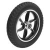 Wheelchair Wheel 10in PU Low Noise Walker Caster Tire Replacement for Rollator Trolley