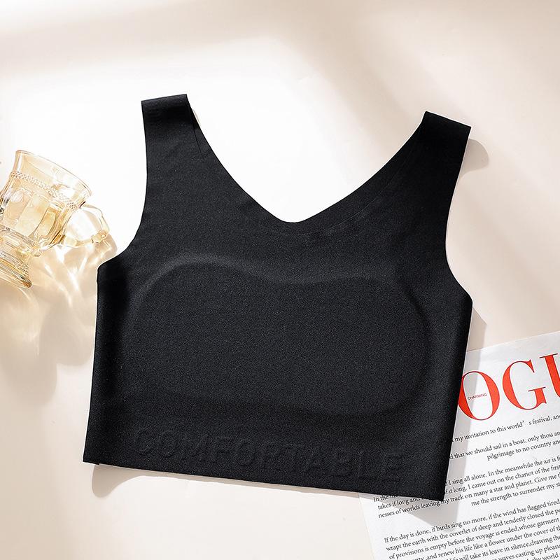 Seamless Lingerie for Women Comfortable Chest Hugging and Breast Cinching Vest Bra Push Up Bra
