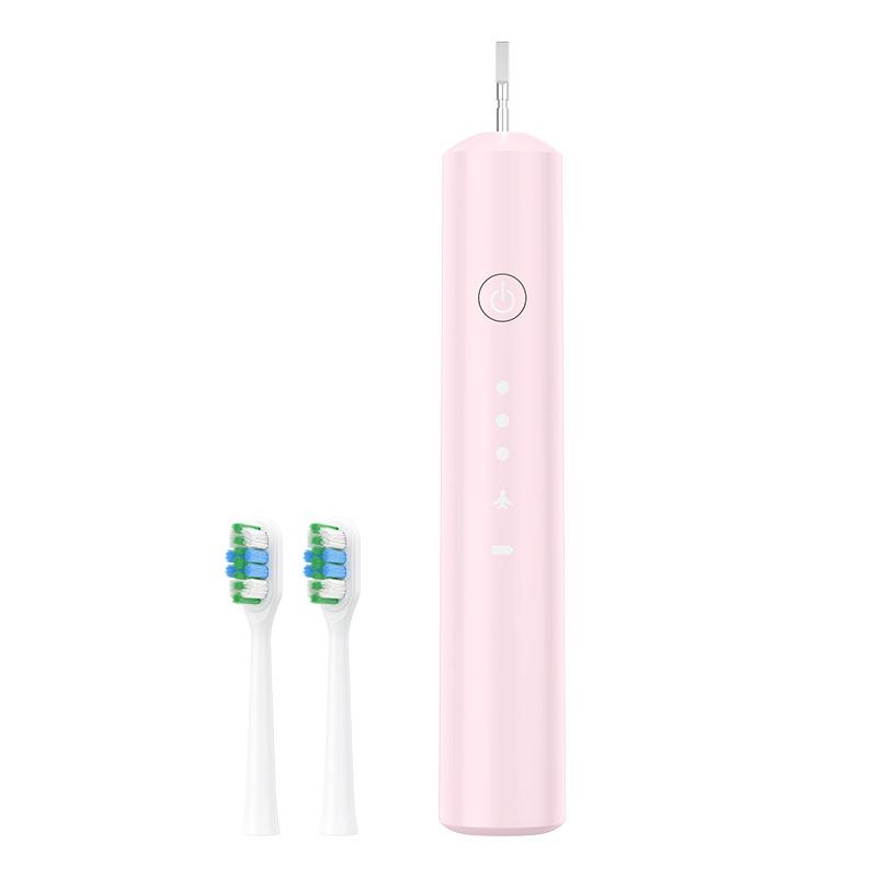 

Новая электрическая зубная щетка для взрослых, ярко-белая, автоматическая зарядка, водонепроницаемая, звуковая, мягкая щетина, детский набор для мужчин и женщин ultrasonic розовый