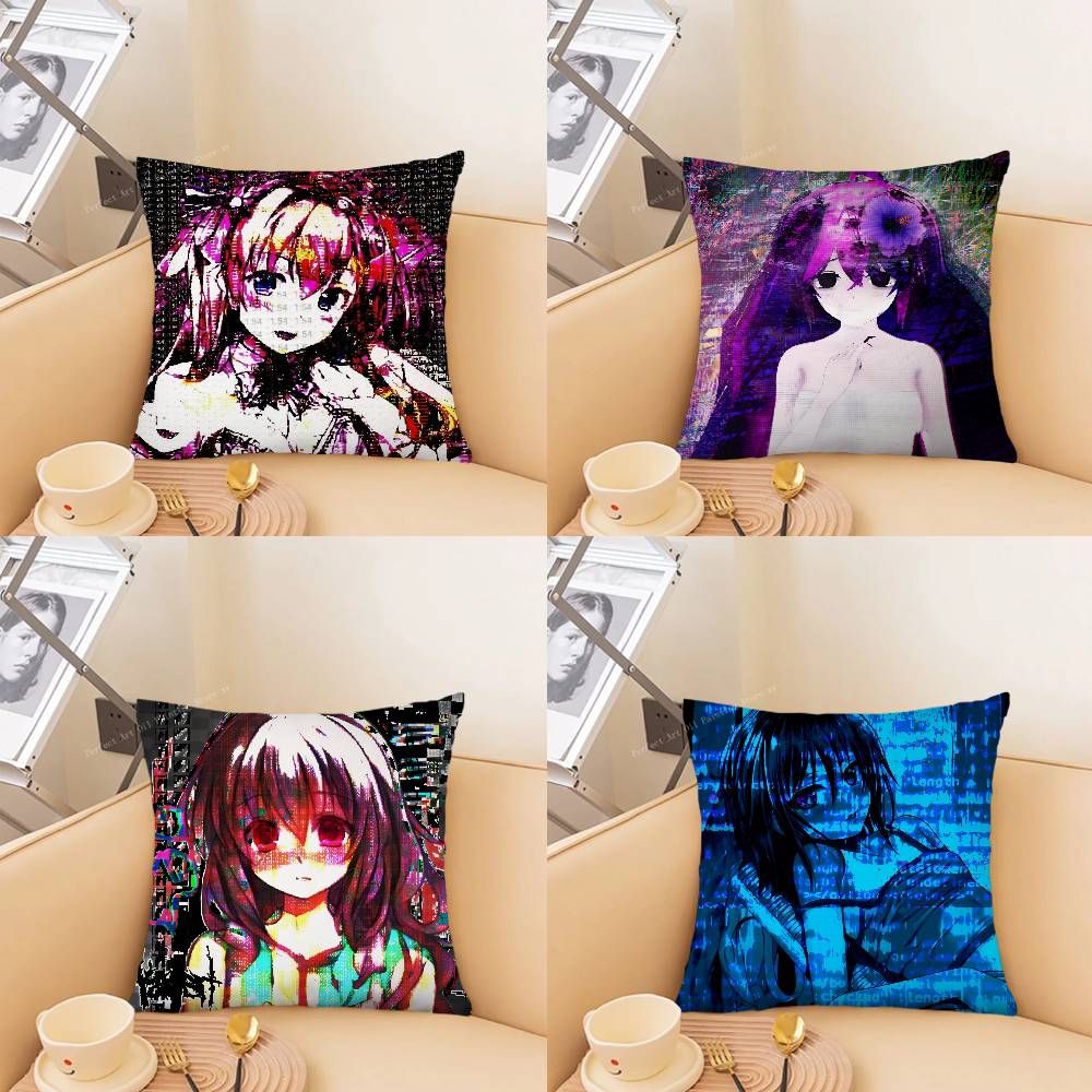 pc Goreshit Pillow Case Fashion Square Pillowcase Bedroom Sofa Room Ins Decoration Leisure