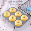 Pabei 6-Cavity Silicone Donut Baking Mold