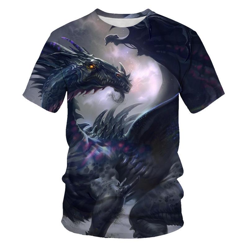 

Мужские топы с 3D цифровым принтом и круглым вырезом с короткими рукавами, летняя футболка с рисунком животных, большие размеры S