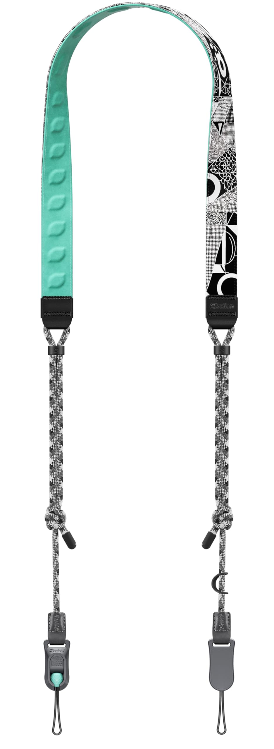 

Series Camera Durable and Lightweight Available in 6 Shoulder Neck Compatible with DSLR and Mirrorless Cameras [leofoto] L-CS-206(BW) Strap, Design,