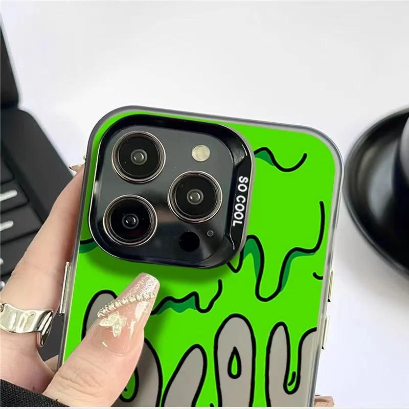 Funny Paint Graffiti Art IMD Phone Case  For Samsung Galaxy A55 A54 A53 A35 A34 A33 A15 A14 S24 Ultra S23 FE S22 Plus S21 Cover