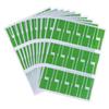 300Pcs Self-Adhesive Cable Labels Waterproof Identification Tags Stickers