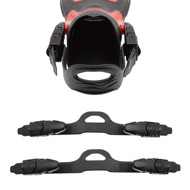 Replacement Scubas Fin Straps Quick Releasing Fin Straps Buckles Snorkeling Fin Straps Replacement Rubber Texture for Fin