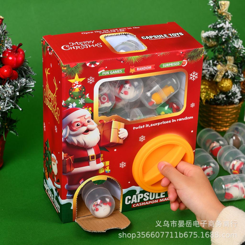 Gashapon Christmas Surprise Keychain Claw Machine Toy