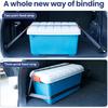 Cargo Straps For Car Trunk – Self-Retracting Tie-Down Straps – 2-Point Ratchet Tie-Down Straps With Hooks – Heavy-Duty Car Straps For Cargo