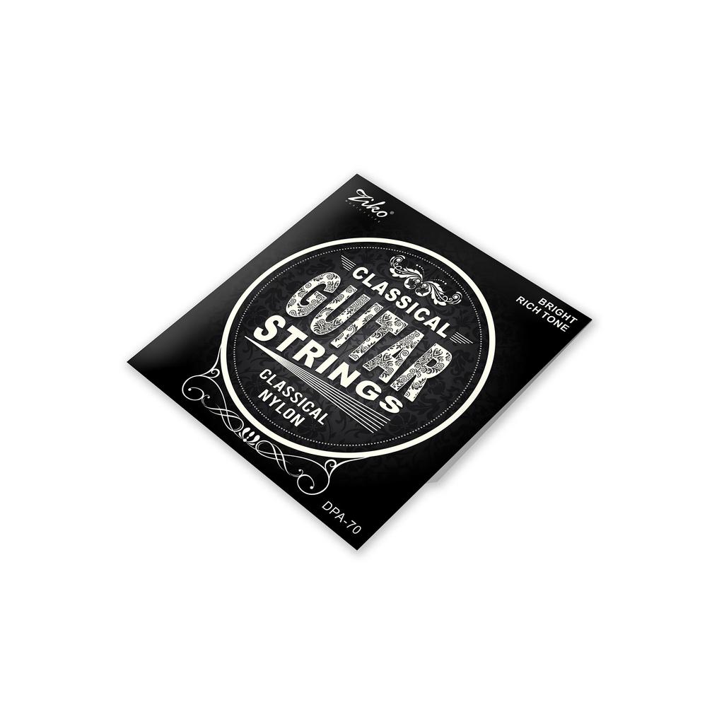 ZIKO Classical Guitar Strings Nylon Core Silver Plated Copper Wound High Tension Classical Guitar Strings Instrument Accessories