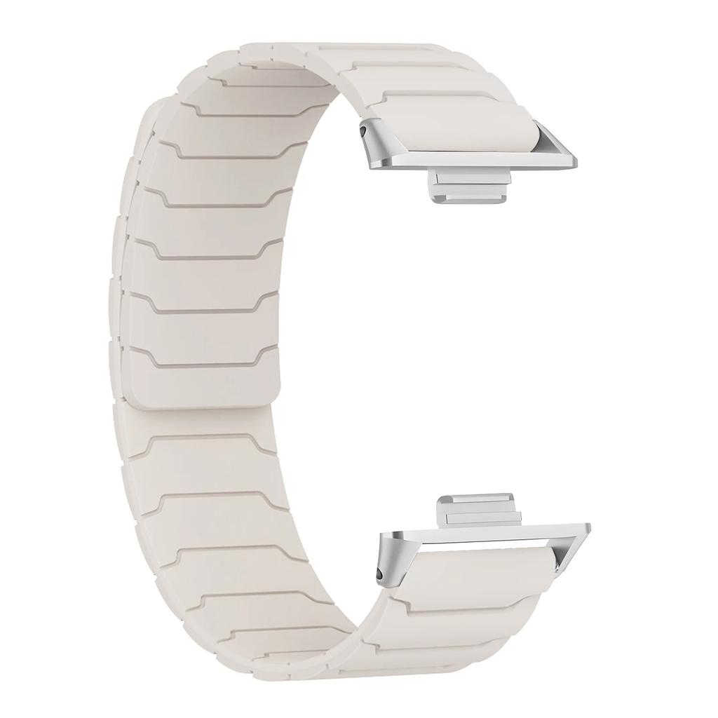 Magnetisches Silikonarmband für Redmi Watch 6 5 Watch 4 Sportarmband für Mi Band 9Pro 8Pro Armband Atmungsaktives Armband Zubehör