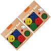 8pcs Cat Toy Ball Rattan Interactive Play Balls for Cats Stimulate Jumping Scratching Instincts Bonding Fun Lightweight