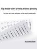 A4 Green Shade 70g/80g Printing Paper: 2500 Sheets White Draft Copy for Office Use