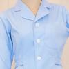 Women's Fashion Up And Down Round Neck Long Sleeve Solid Color  Uniform Dresses