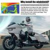 A16P-For Road Glide FLTRX FLTRXSE 23-24 Compatible 12" Wind Splitter Windshield Windscreen Cover