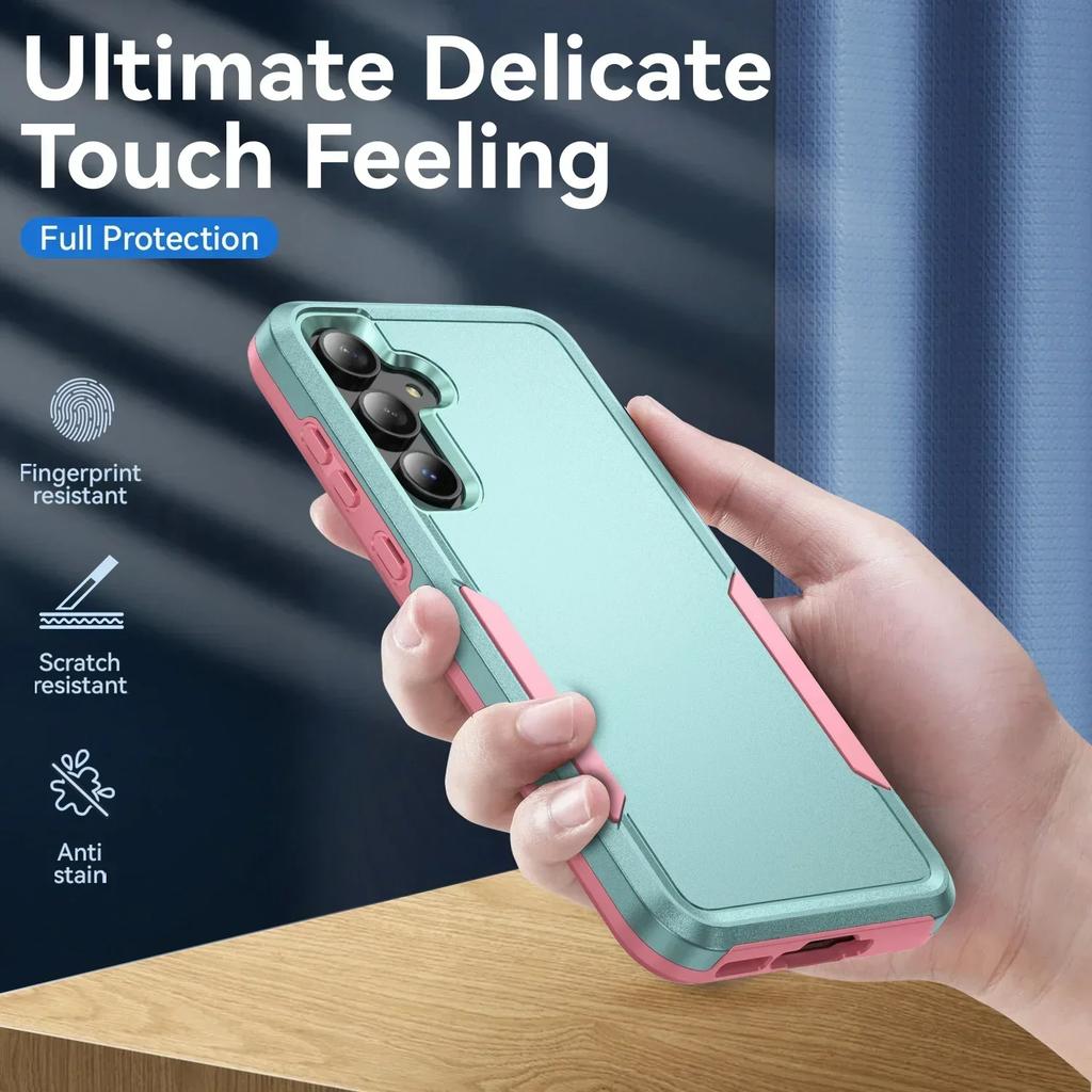 Case For Samsung Galaxy A56 A36 A26 A16 A06 A55 A15 A35 5G A54 A14 A24 A53 A05S Heavy Duty Rugged Protective Shockproof Cover