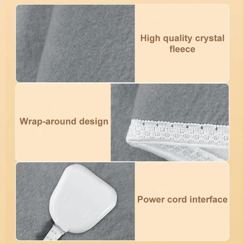 Electric Blanket Single Control Student Dormitory Home Electric Mattress Safe Waterproof Winter Heating Mattress