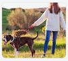 Explosion-Proof Reflective Dog Harness for Medium & Large Dogs - Breathable Oxford Cloth Vest with Leash