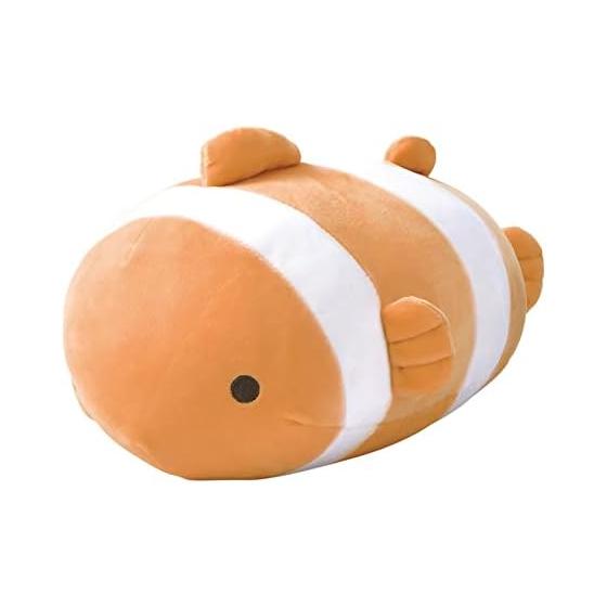 Подушка-валик Ribuhaato Marshmallow Aquamie Clownfish Ш15xГ27xВ14см 68229-21