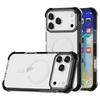 For iPhone 17 Pro Max Case Compatible with MagSafe Reinforced Corners TPU + Acrylic + TPE Phone Cover