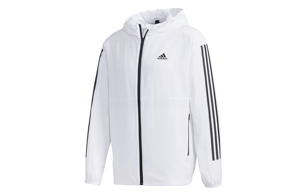 Куртка Adidas с 3 полосками Осень Мужская Белая GF3964 XXL