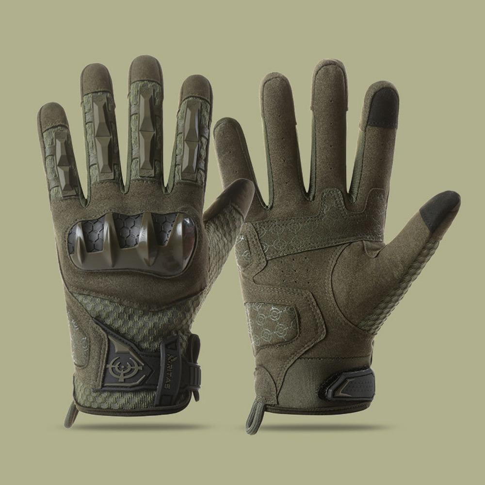 Tactical gloves Outdoor climbing Riding Non-slip and wear-resistant hard shell Tactical protection Sports training Fitness full-finger gloves
