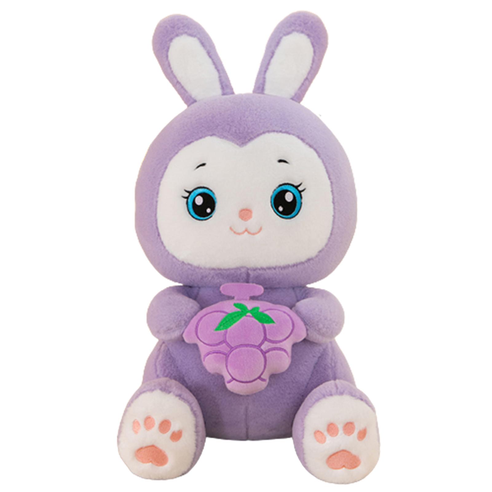 Creative Strawberry Rabbit Plush Toys Fruits Rabbit Stuffed Doll Kids Gifts Strawberry