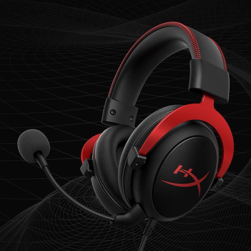 HYPERX Cloud II Gaming-Kopfhörer – Kabelgebundenes Gaming-Headset mit Mikrofon
