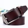 Belt Men'S Premium Retro Leather Belt Extended Size 150Cm Two-Layer Cowhide Belt