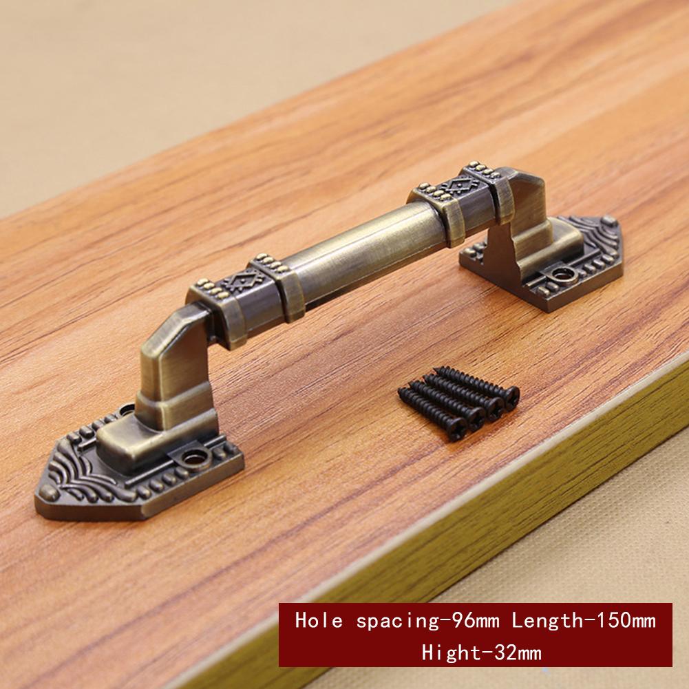 Decorative Handle For Doors Rust Resistant Handle Cupboard Dresser Knob Green Bronze Aluminum Alloy Knob Distinct Look