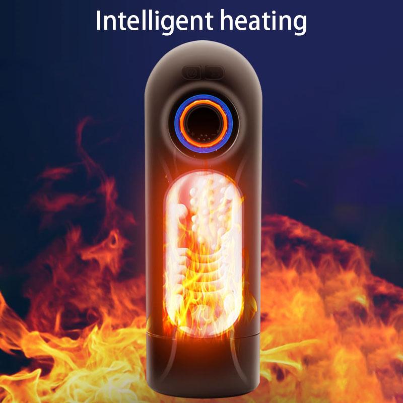 6in1 Automatic Telescopic Sucking Vibration Masturbators For Men Pussy Vaginas For Men Real Blowjob Sex Toys For Men