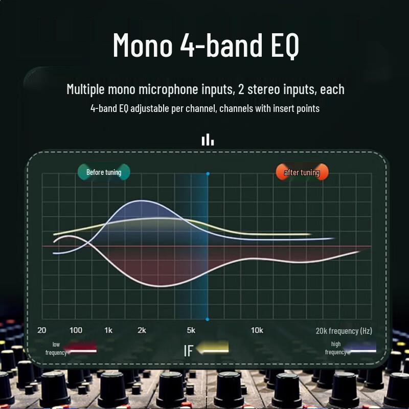 HuiDu Professional Analog Mixer (CN Version)