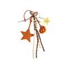 Multifunctional Star Keyring For Purse Decoration Journey Needs And DIY Projects Bag Pendant Stylish Key Holder