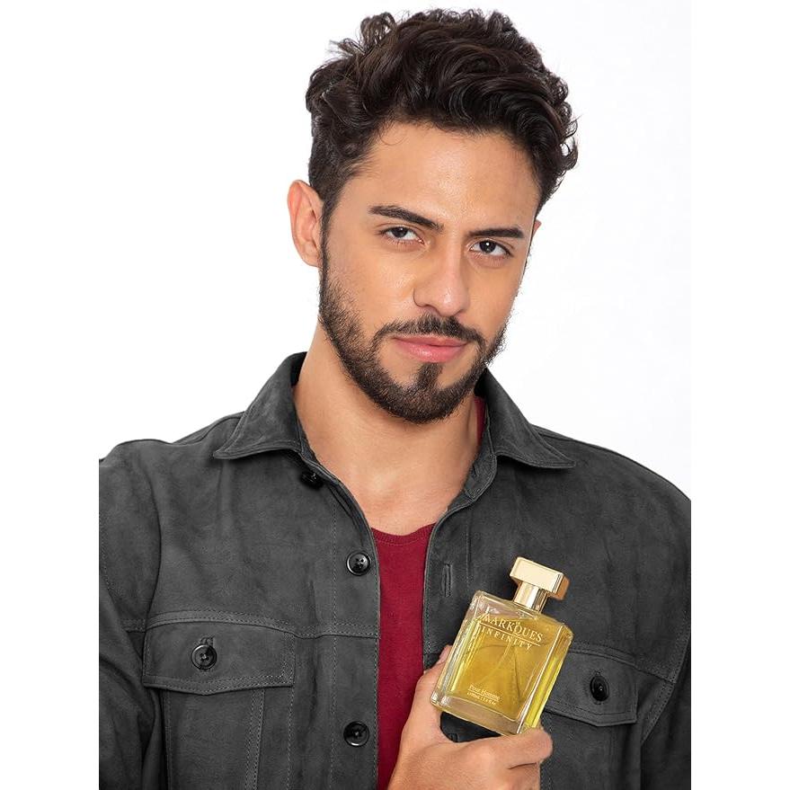 MARKQUES Infinity Perfume | Eau de Parfum for Men | Long Lasting Luxury Fragrance | Gifting for Husband Boyfriend Father Brother | 100ml EDP