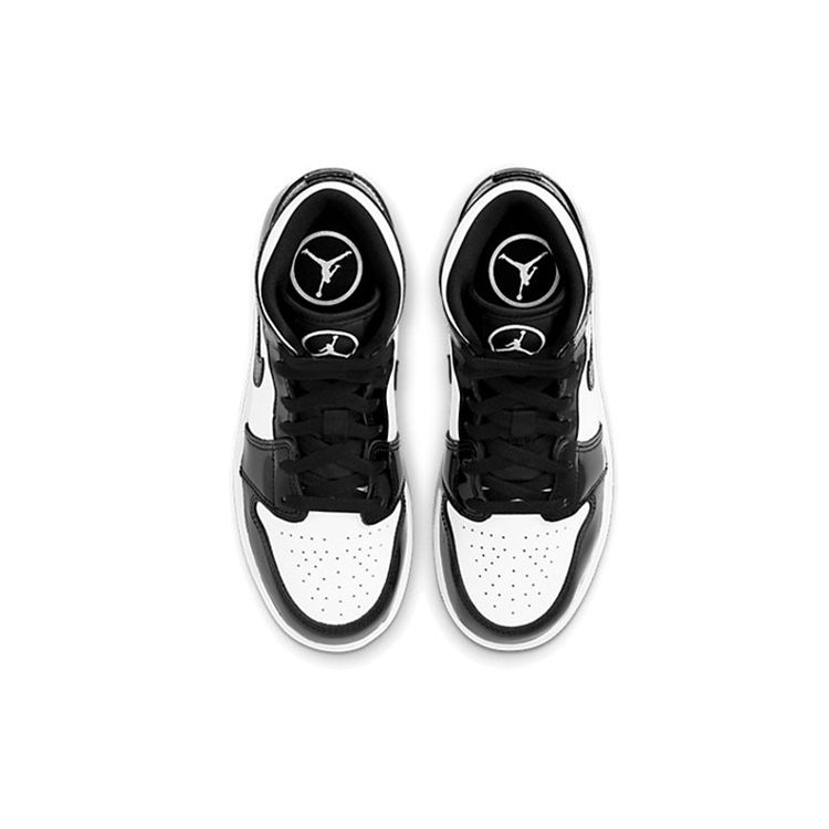Air Jordan 1 Mid SE GS All Star 2021 Kids Sneakers Black White DD2192-001