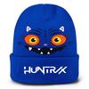 Kids Boys Girls Kpop Derpy Printed Knitted Hat Thread Velvet Cap Autumn Winter Warm Knitted Hat