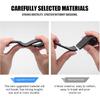 Car Back Seat Headrest Hooks, 4 Pack Black Stylish Back Seat Hanger For Car Handbag Clothes Coats Grocery Bags, Car Interior Accessories (Black2)