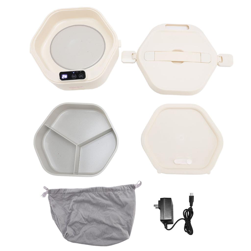 Electric Lunch Box Food Heater Cordless Portable Rechargeable Warmer for Outdoor Home Style 2