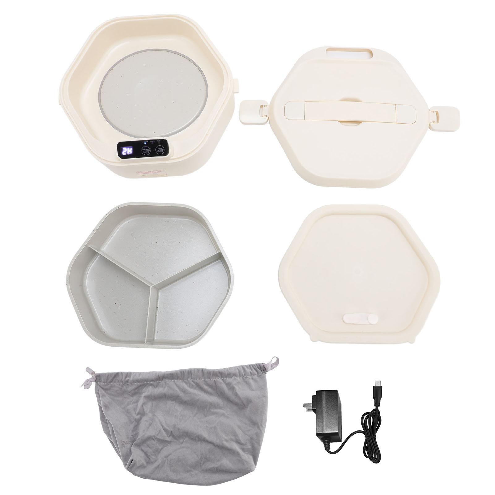 

Электрический подогреватель еды для ланч-боксов, беспроводной, портативный, перезаряжаемый, для дома и улицы, стиль 2 L