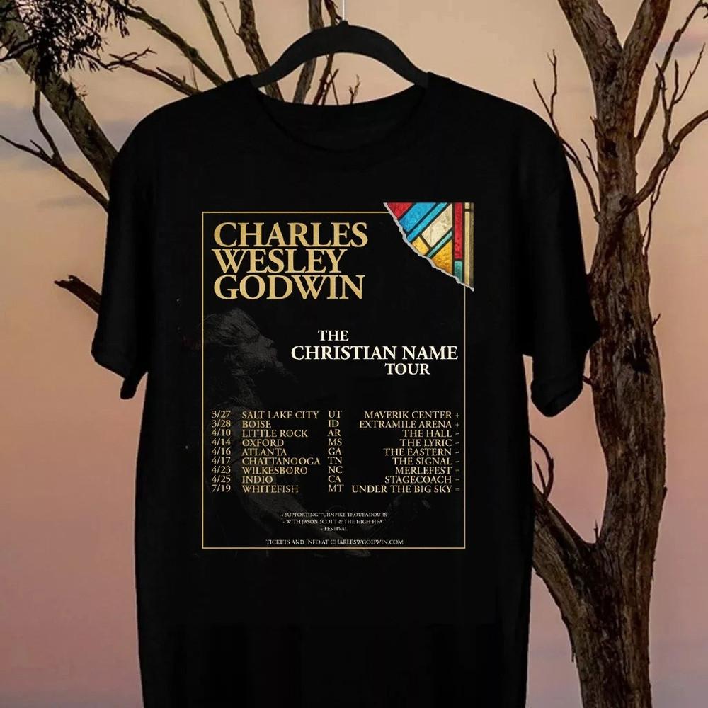 CHARLES WESLEY GODWIN THE CHRISTIAN NAME TOUR 2016 Shirt QT1645 Unisex T-Shirt XXXL