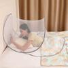 Foldable Portable Mosquito Tent Breathable Bed Head Protection Net  Outdoor Camping