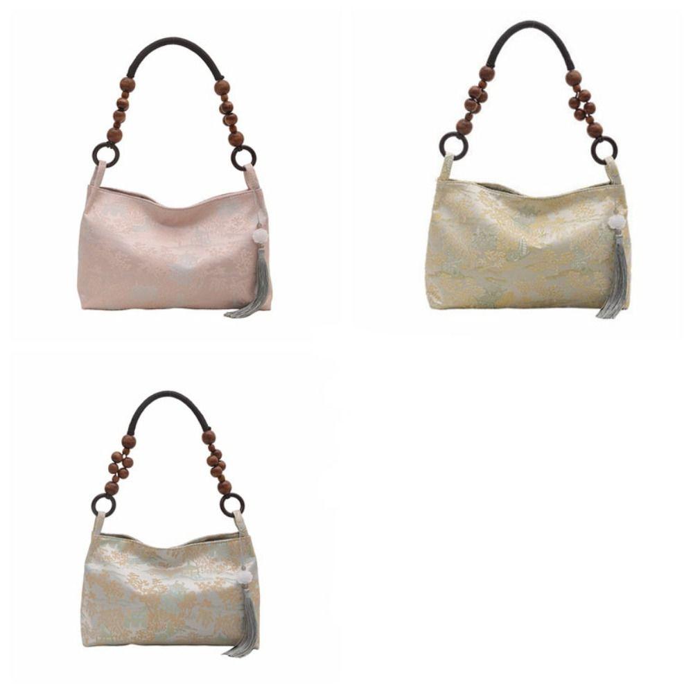 Cloth Pea Purses Large Capacity Cheongsam Bag Retro Chinese Style Handbag  Work