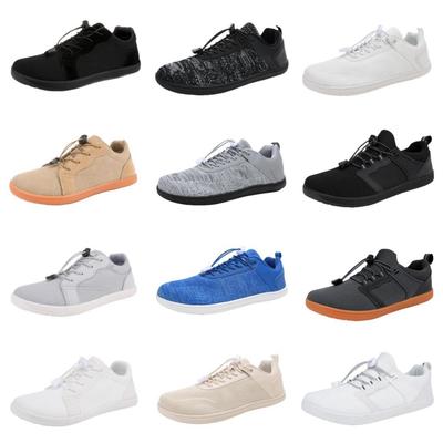 Wide-Toe Barefoot Fitness & Casual Shoes for Couples - Versatile Indoor/Outdoor Sports and Cycling Footwear