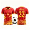 Spain Fan Commemorative Football Jersey Yamal Soccer Jersey Summer Sports T-Shirt Kid's Clothing Tee Woman
