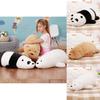 We Bare Bears Pillow Cartoon Bear Grizzly Bear Panda Soft Stuffed Plush Toy Doll Adorable And Cuddly