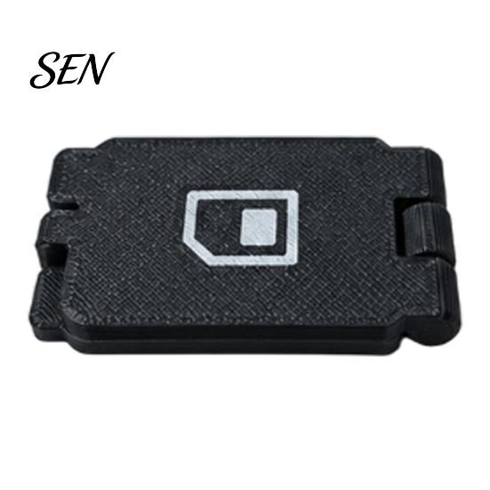 Small Gadget Organizer SIM Card Holder Case, 3D Printed Portable Storage Box Sim with Eject Pin Slot, Memory for Travel, Phone Accessories Travel