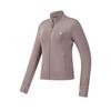 Fitness Classic Simple Sports Training Comfortable Versatile Knitted Slim Jacket Women Jackets Twilight-Purple A11W611509FPU